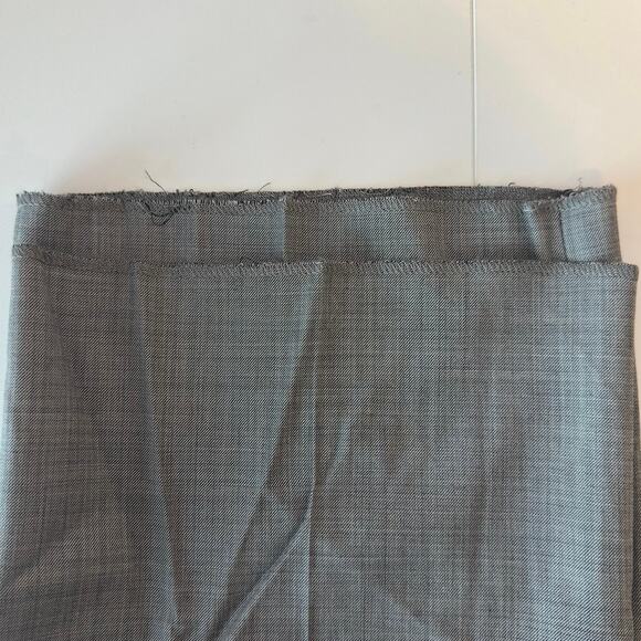 NWT Baroni Couture Men’s Unhemmed Dress Pants Size 48L Gray 100% Wool Office - Picture 8 of 8